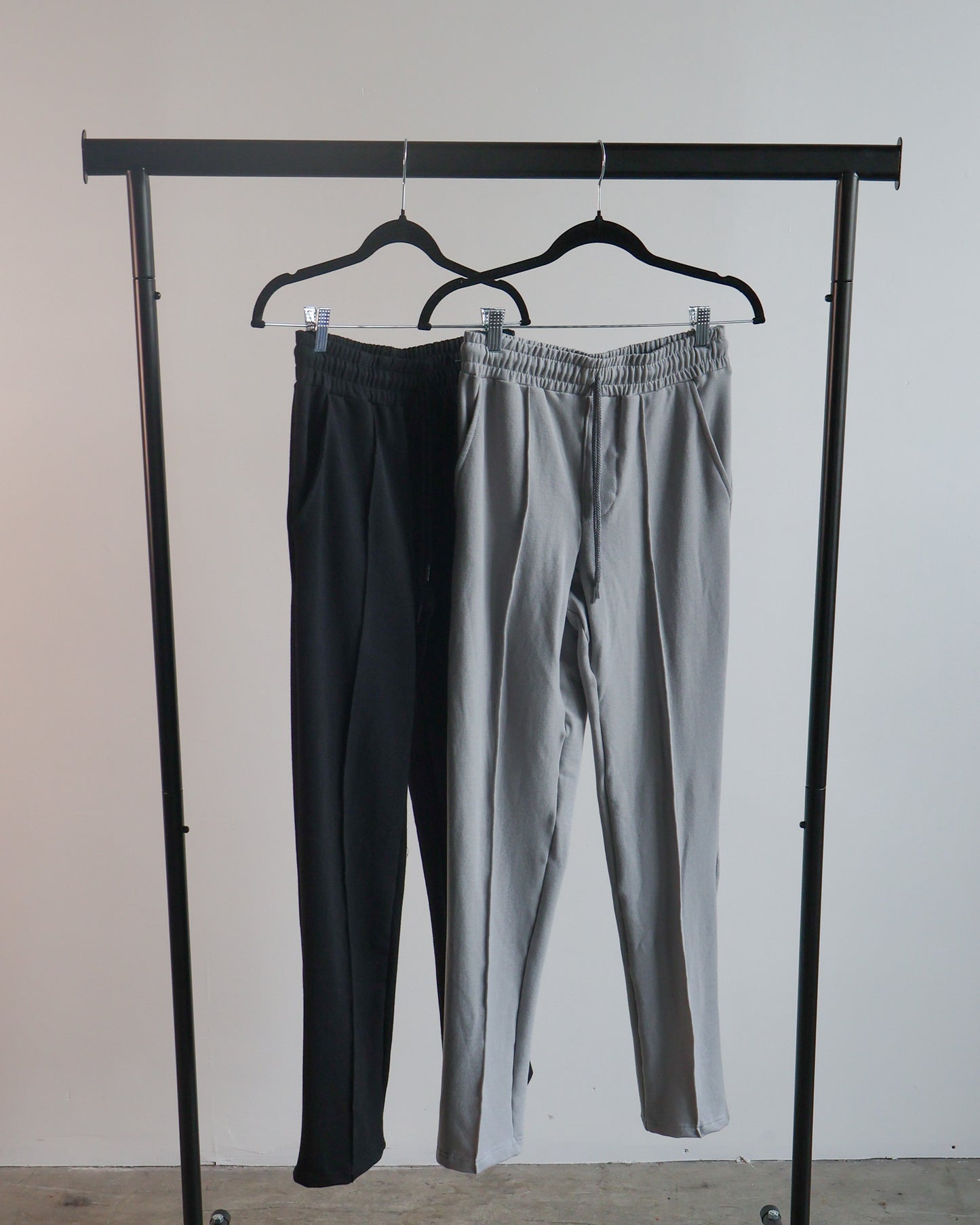 The Tailored Sweat pant in Black